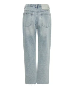 Denim Jeans|ONE TEASPOON Fleetwood Zipped Hooligans Mid Waist Relaxed Cropped Jeans