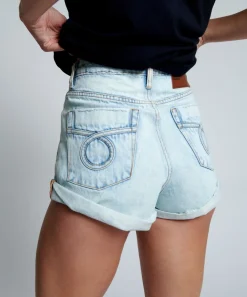 Denim Shorts|ONE TEASPOON Florence Bandits High Waist Denim Shorts