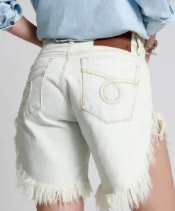 Denim Shorts|ONE TEASPOON Florence Frankies Long Length Denim Shorts