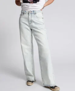 Denim Jeans|ONE TEASPOON Florence Jackson Mid Waist Wide Leg Jeans