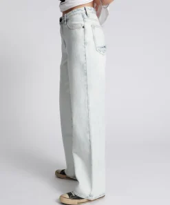 Denim Jeans|ONE TEASPOON Florence Jackson Mid Waist Wide Leg Jeans