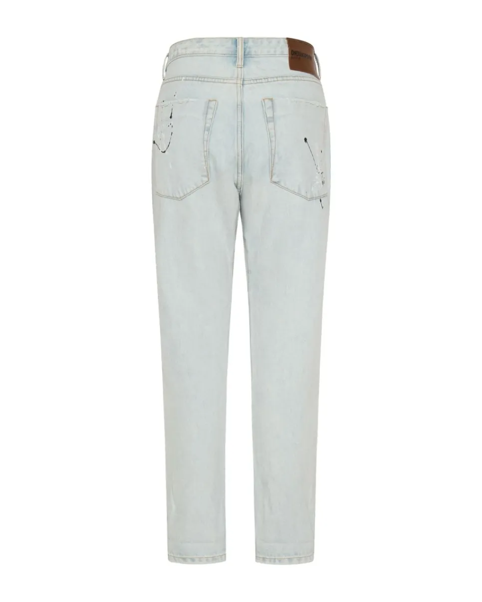 Denim Jeans|ONE TEASPOON Florence Painted Saints Boyfriend Jeans