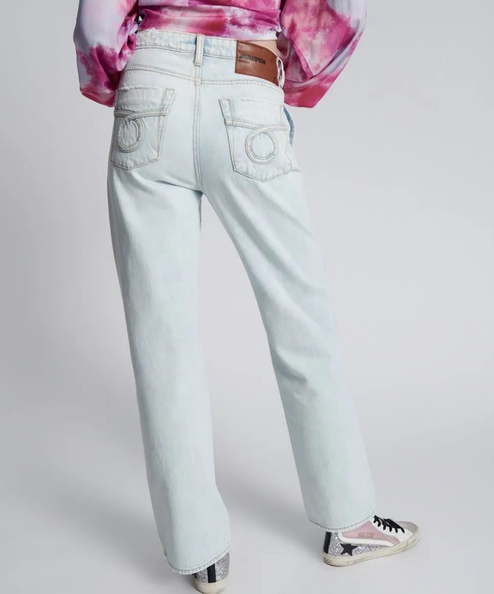 Denim Jeans|ONE TEASPOON Florence Ryders High Waist Wide Leg Jeans