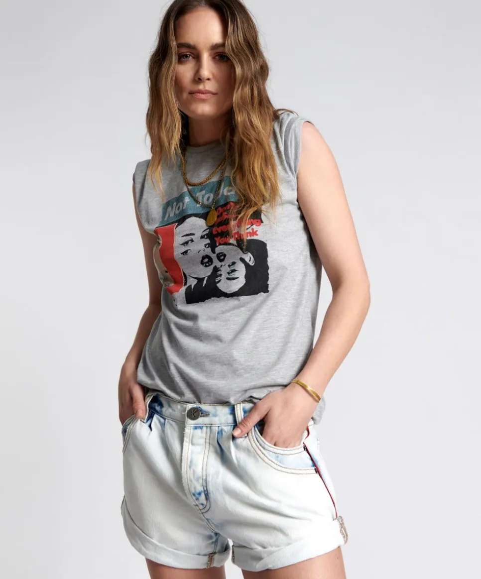 Denim Shorts|ONE TEASPOON Florence Smiths Tailored Low Waist Denim Shorts