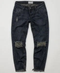 Denim Jeans|ONE TEASPOON Fox Black Freebirds