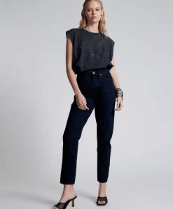 Denim Jeans|ONE TEASPOON Fox Black Legend Mom Fit Jeans