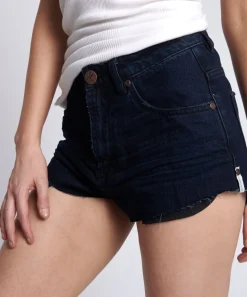 Denim Shorts|ONE TEASPOON Fox Black The One Shorts