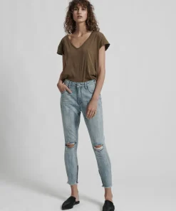 Denim Jeans|ONE TEASPOON Freebirds High Waist Skinny Jeans