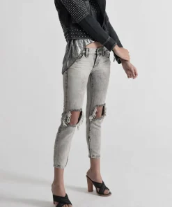Denim Jeans|ONE TEASPOON Freebirds Low Waist Rigid Skinny Jeans