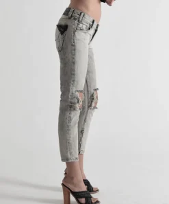 Denim Jeans|ONE TEASPOON Freebirds Low Waist Rigid Skinny Jeans