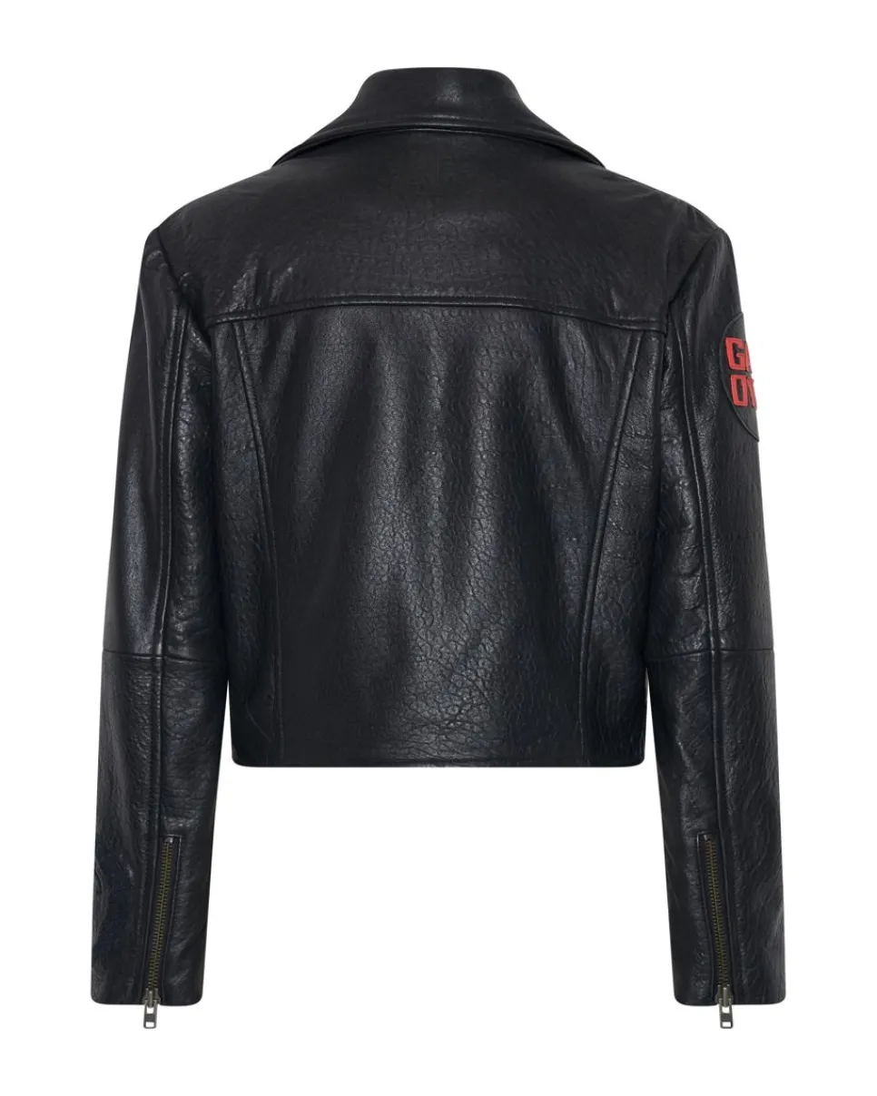 Leather Jackets|ONE TEASPOON Game Over Classic Leather Jacket