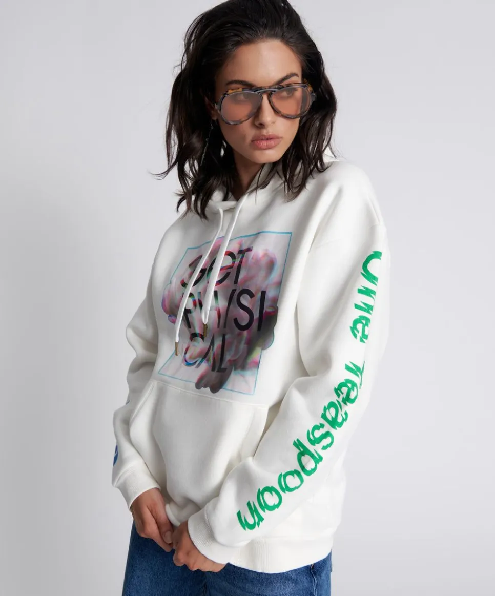Hoodies And Sweats|ONE TEASPOON Get Physical Oversized Hoody