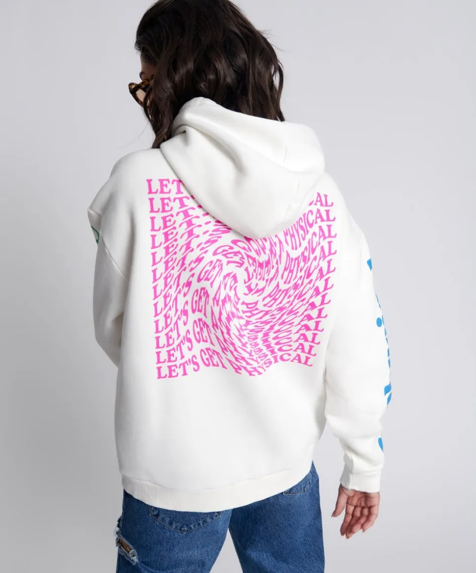 Hoodies And Sweats|ONE TEASPOON Get Physical Oversized Hoody