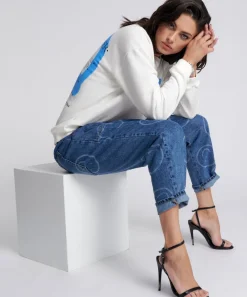 Hoodies And Sweats|ONE TEASPOON Get Physical Peace Sweater