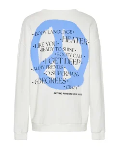 Hoodies And Sweats|ONE TEASPOON Get Physical Peace Sweater