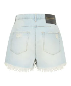 Denim Shorts|ONE TEASPOON Gold Mine Le Wolves Mid Length Denim Shorts