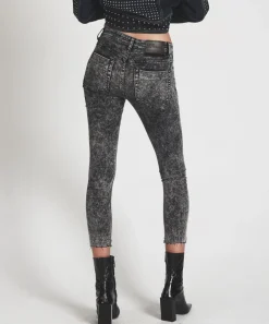 Denim Jeans|ONE TEASPOON Grey Society Freebirds Ii Low Waist Skinny Jeans