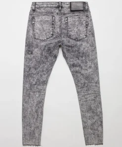 Denim Jeans|ONE TEASPOON Grey Society Freebirds Ii Low Waist Skinny Jeans