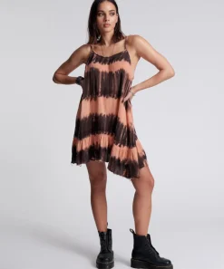 Mini Dresses|ONE TEASPOON Hand Dyed Acid Trip Icon Dress