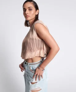 Tops|ONE TEASPOON Hand Dyed Backless Bubble Top