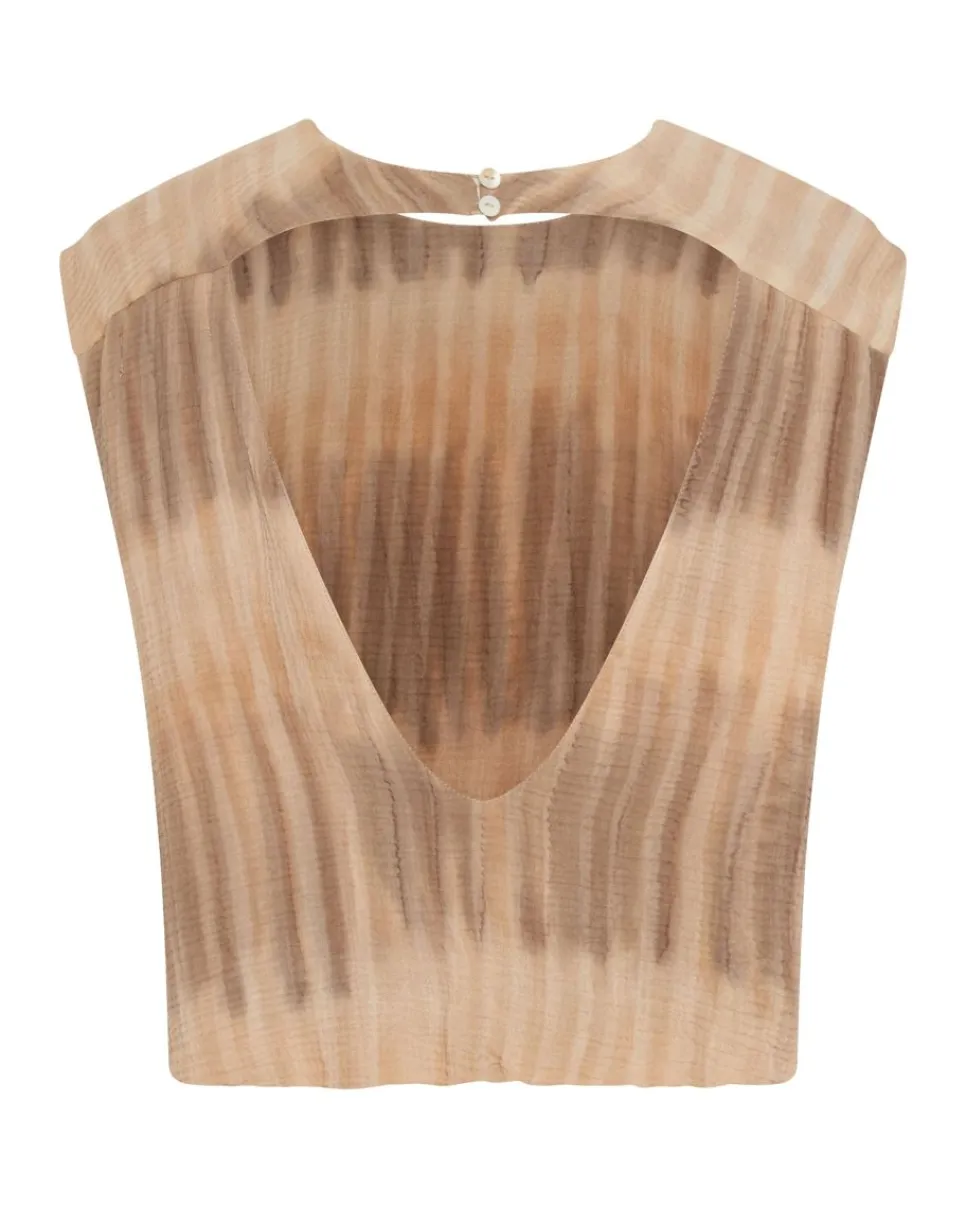 Tops|ONE TEASPOON Hand Dyed Backless Bubble Top