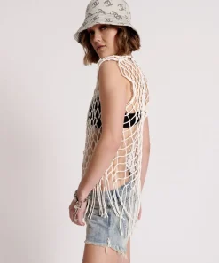 Tops|ONE TEASPOON Hand Knotted Castaway Top