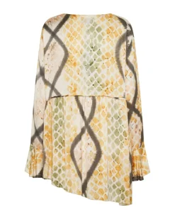 Tops|ONE TEASPOON Hand Painted Mystic Snake Magique Top