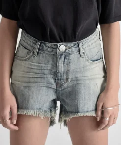 Denim Shorts|ONE TEASPOON Hawks High Waist Denim Shorts