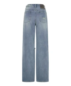 Denim Jeans|ONE TEASPOON Hendrixe Jackson Mid Waist Wide Leg Jeans
