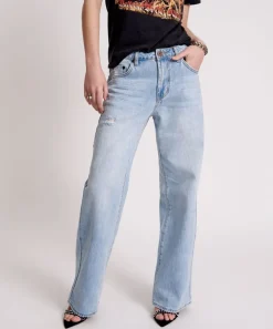 Denim Jeans|ONE TEASPOON Hendrixe Jacksons Mid Waist Wide Leg Jeans