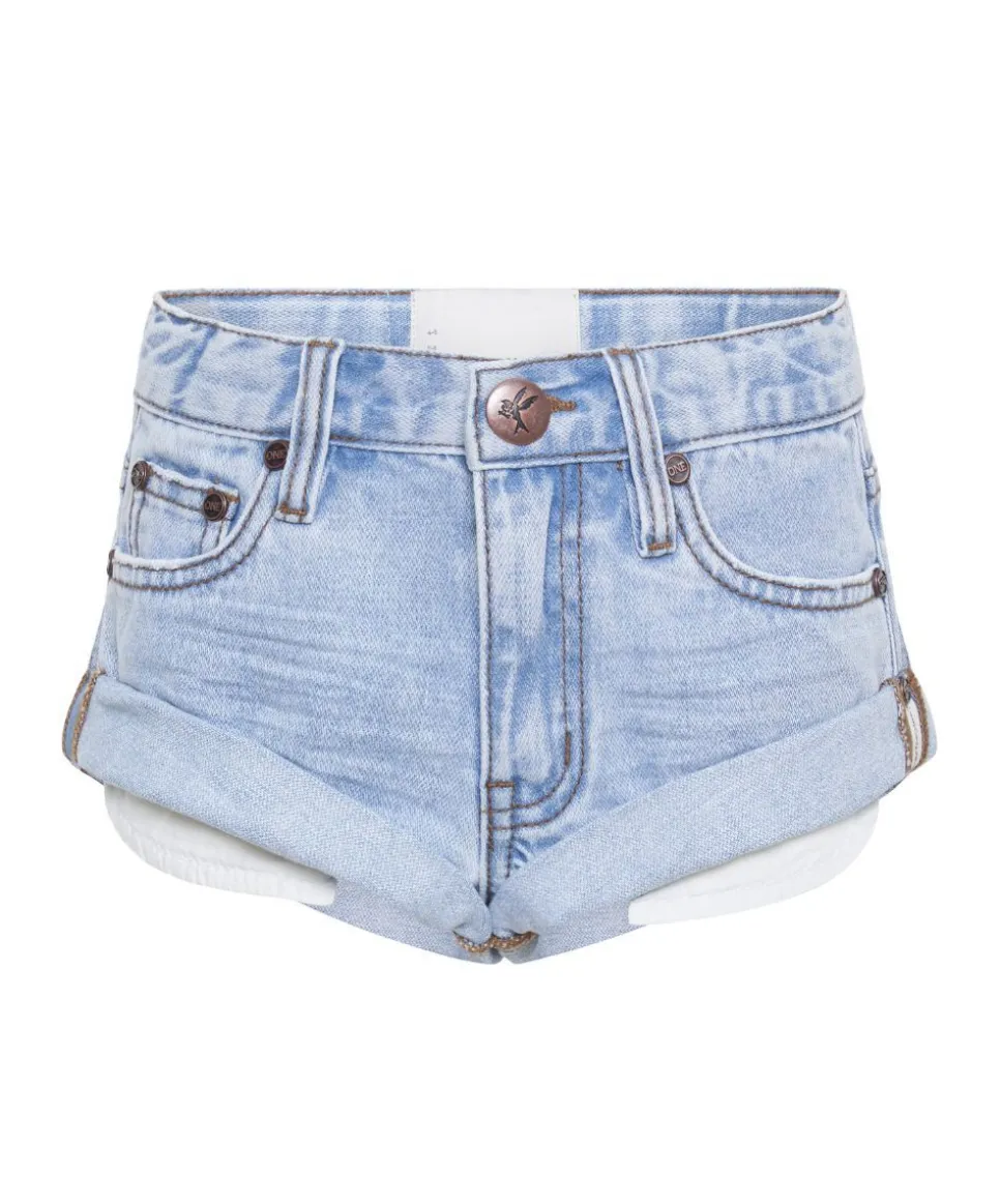Clothing|ONE TEASPOON Hendrixe Kids Bandit Denim Shorts