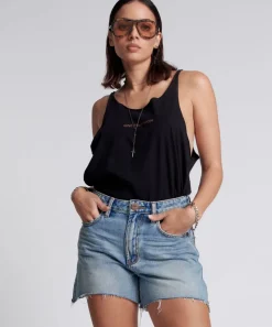 Denim Shorts|ONE TEASPOON Hendrixe Legend Mom Fit Denim Shorts