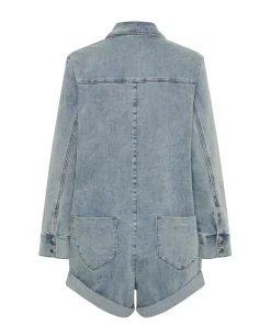 Denim Jumpsuits|ONE TEASPOON Hendrixe Prophecy Jumpsuit