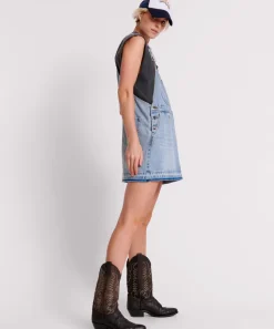 Midi & Maxi Dresses|ONE TEASPOON Hendrixe Stanton St Mini Denim Dress