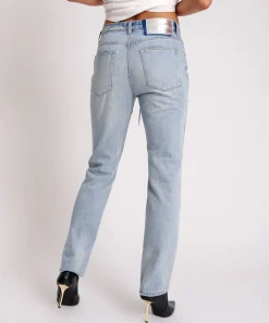 Denim Jeans|ONE TEASPOON Hendrixe Truckers Mid Waist Straight Leg Jeans