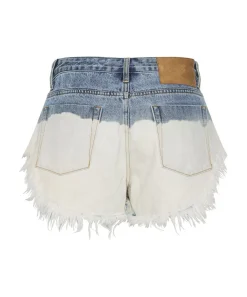 Denim Shorts|ONE TEASPOON Hollywood Dip Dye Rollers Denim Shorts