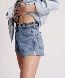 Denim Shorts|ONE TEASPOON Hollywood Hills Bandits High Waist Denim Shorts