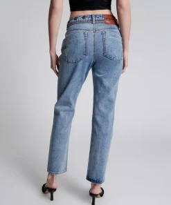 Denim Jeans|ONE TEASPOON Hollywood Hills Truckers Mid Rise Straight Leg Jeans