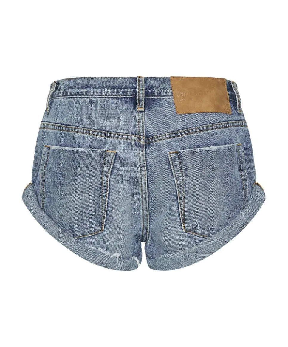 Denim Shorts|ONE TEASPOON Hollywood Low Waist Bandit Denim Shorts