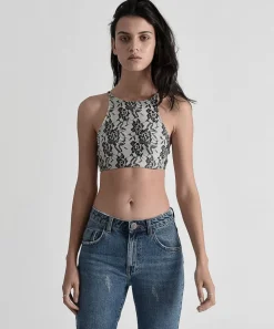 Tops|ONE TEASPOON Ivory Lover Bobby Crop