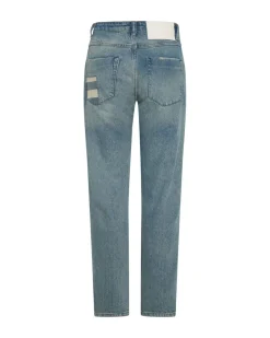 Denim Jeans|ONE TEASPOON Jailbird Truckers Mid Rise Straight Leg Jeans