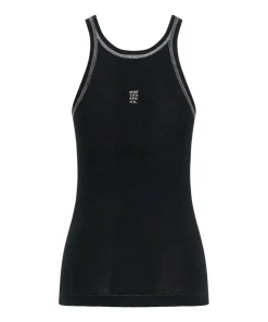 Tees & Tanks|ONE TEASPOON Jett Black Bower Bird Singlet