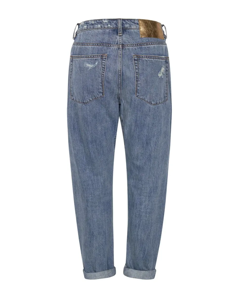 Denim Jeans|ONE TEASPOON Johnny Blue Messed Up Saints Boyfriend Jeans