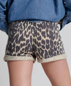 Bottoms|ONE TEASPOON Jungle Animal New Mexico Shorts