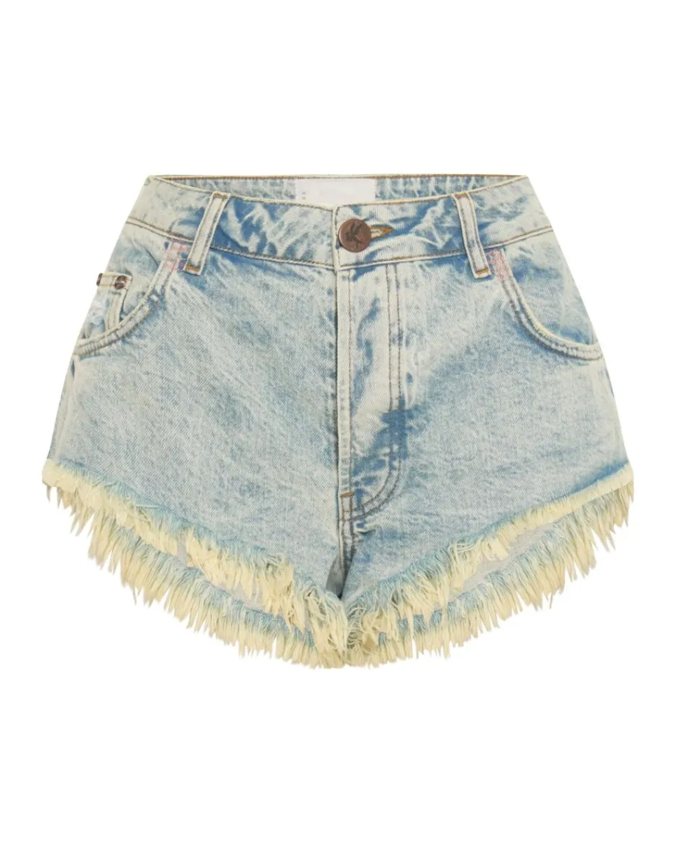 Denim Shorts|ONE TEASPOON Kansas Acid Rollers Denim Shorts