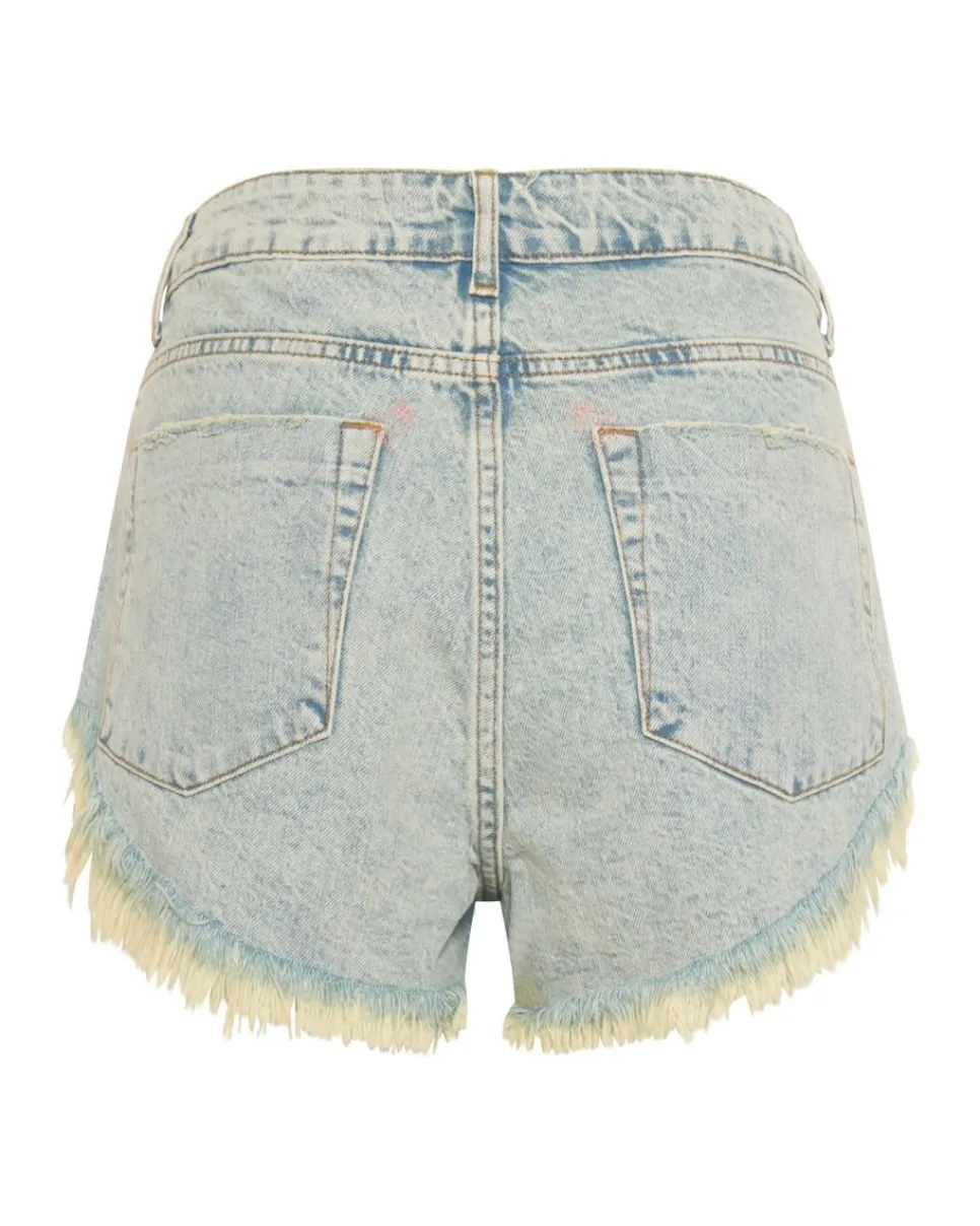 Denim Shorts|ONE TEASPOON Kansas Acid Rollers Denim Shorts