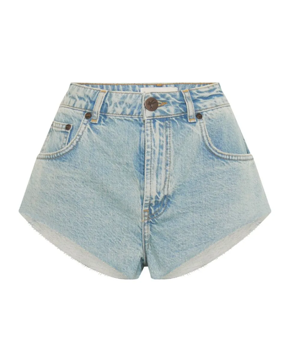 Denim Shorts|ONE TEASPOON Kansas Acid The One Fitted Cheeky Denim Shorts