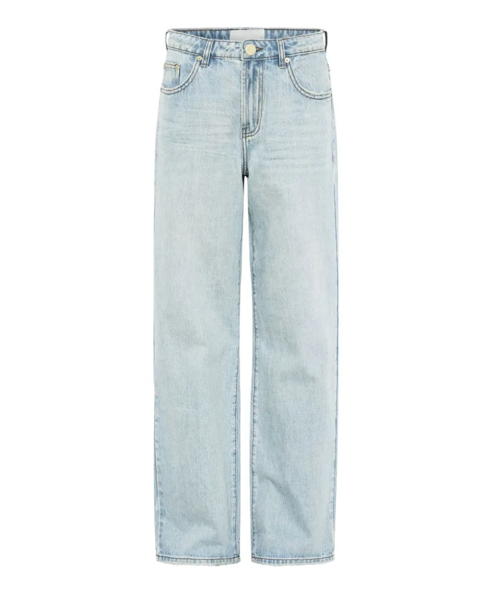 Denim Jeans|ONE TEASPOON Kansas Blue Jackson Mid Waist Wide Leg Jeans