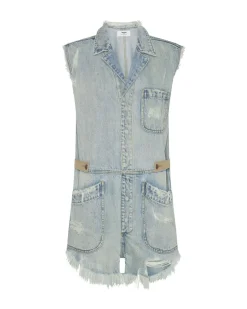 Denim Jumpsuits|ONE TEASPOON Kansas Blue Palisades Overall