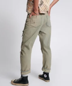 Denim Jeans|ONE TEASPOON Khaki Haze Bandits Relaxed Jeans